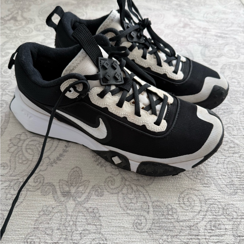 Nike Black Baseball Turf Shoes